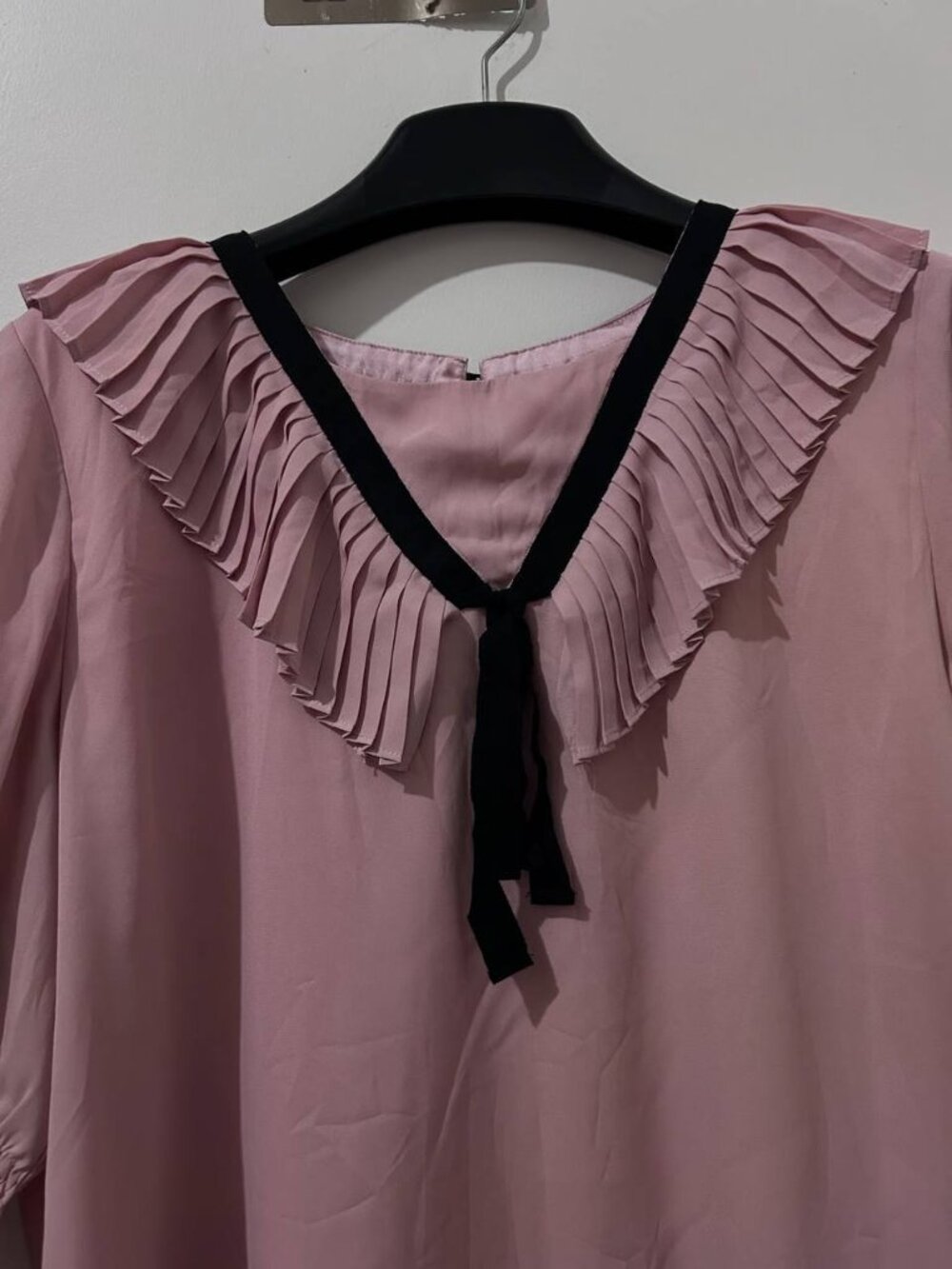 Pink Ruffle Blouse - Picture 3 of 3